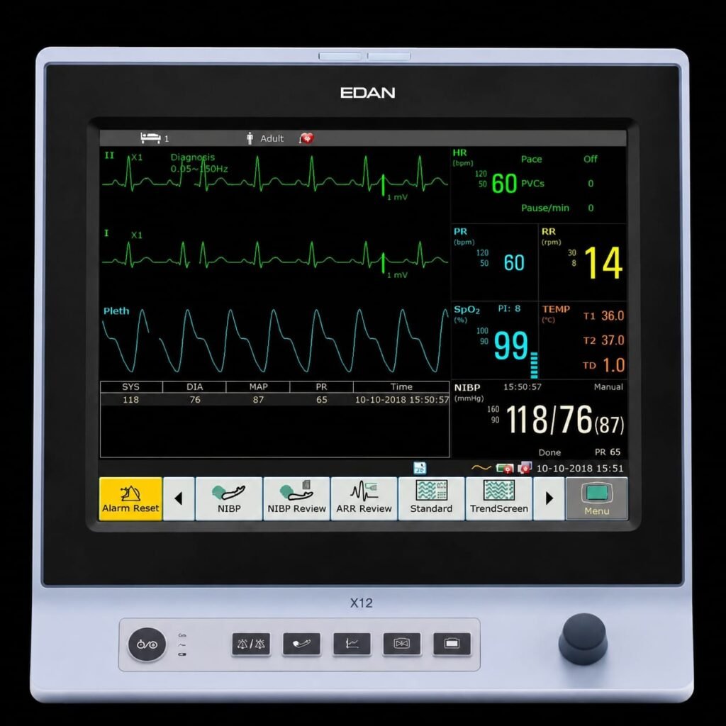 Multiparameter Patient Monitor for ICU and hospital use in Nellore